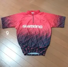 シマノ SHIMANO サイクルジャージ レッド/ブラックのサムネイル