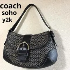 Coach Signature Soho Hobo Shoulder y2k