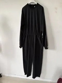 m.u japoness ジャンプスーツ　オーバーオール　黒　ナイロン