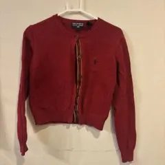 ポロ カーディガン