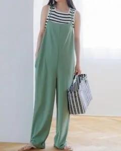 コカ　バックリボンジョーゼットオールインワン