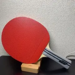 卓球 ラケット 両面 ラバー付き 表　＋　粒高　ラバー　FL シェーク