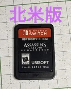 北米版　Switch アサシン クリード3 リマスター