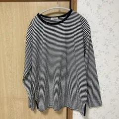 ボーダーTシャツ　長袖　スタディオクリップ