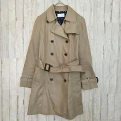 index トレンチコート S ベージュ ベルト付 花柄裏地のサムネイル