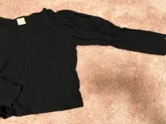 ZARA ブラック 長袖カットソー 9 (134cm)