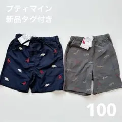 【即購入OK】プティマイン 半ズボン 水着 100 男の子