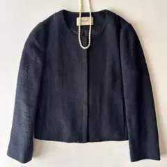 トゥモローランド MACPHEE マカフィー ツイードジャケット ペプラム