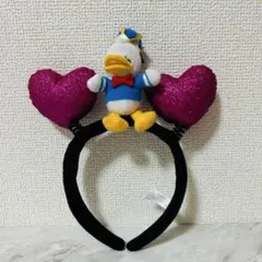 美品♡ディズニー ドナルド パルパル カチューシャ