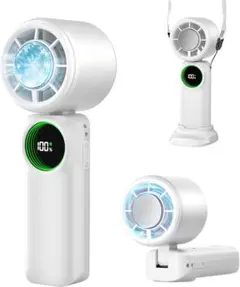 【新品未使用】ハンディファン 冷却プレート付き3WAY 携帯扇風機