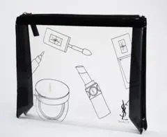 yslpJ 新品未使用本物 YSL イヴサンローラン　ノベルティクリアポーチのサムネイル
