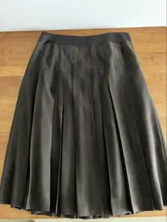 値下げしました！濃茶のプリーツスカート