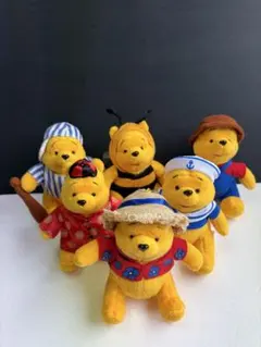 くまのプーさん ぬいぐるみ 吸盤 コスプレ コスチューム ディズニー レトロ