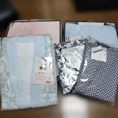 お買い得まとめ売り‼️新品未使用品‼️ 綿毛布＆タオル夜着＆寝間着セット売り‼️