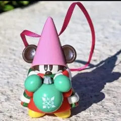 ディズニー　クリスマス　リルリンリン　カプセルトイ　ガチャ　2022 ピンク