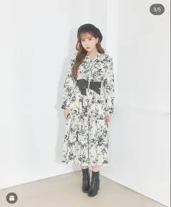 mistreass 花柄 ロングワンピース MISTREASS 花柄ロングワンピース - メルカリ