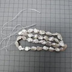 淡水パール ケシ バロック 1連