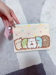新品＊FEILER すみっコぐらし フラットポーチ - メルカリ