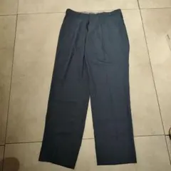 古着　グレー スラックス サイドポケット付き