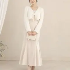 Forever21ニットボレロ新品タグ付きL結婚式のサムネイル
