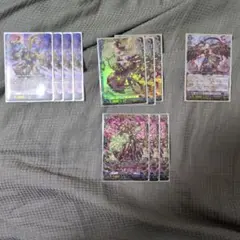 デュエマ ライザのアトリエコラボカード オールデリート&ティラノ