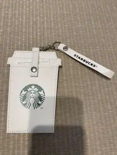 STARBUCKS カップ型パスケース ホワイト