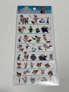 【正規品】ズートピア2 4sizeステッカー