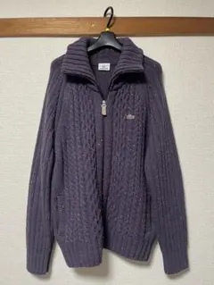 ラコステ　LACOSTE 　メンズ　ケーブルニット