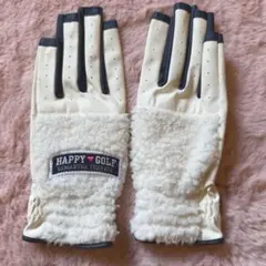 【一度のみ使用】Samantha Thavas ボア素材 ゴルフグローブ