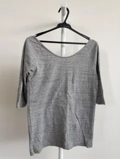 IÉNA グレー 五分袖 カットソー