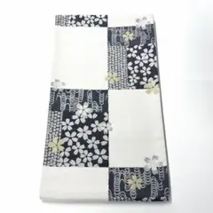 帯8759 ●高級 正絹 紬 六通 袋帯 辻ヶ花 帯8759 ○高級 正絹 紬 六通 袋帯 辻ヶ花 - メルカリ