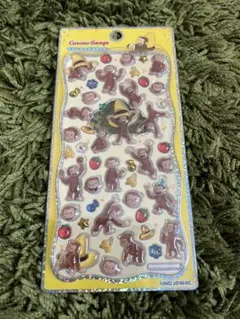 正規品　ユニバーサル　プチドロップステッカー　プチドロ　おさるのジョージ