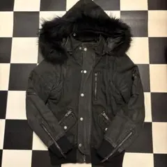 civarize real fur ma-1 docking jaket