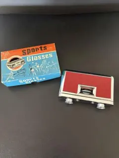 【昭和レトロ】折りたたみ式オペラグラス（双眼鏡）