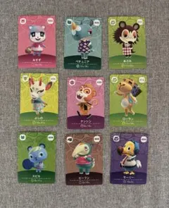 あつ森　アミーボカード　amiibo スピカ　よしの　みすず他