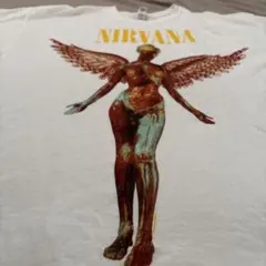 月末セール00s Nirvana In utero tシャツ GILDAN - メルカリ