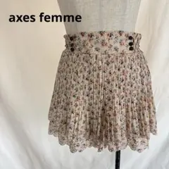 axes femme 花柄 プリーツショートパンツ フェアリーグランジ 森ガールのサムネイル