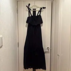 ZARA キャミワンピース ブラック