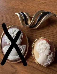 ブローチ3点セット