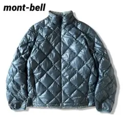 montbell zip down jacket キルティングダウン