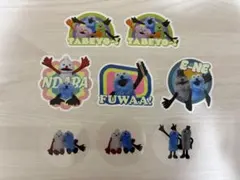 パペットスンスン スシロー コラボ ステッカー ピック