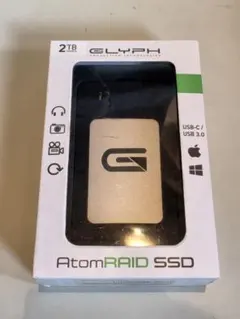 Glyph Atom RAID SSD 2TB silver 外付けSSD