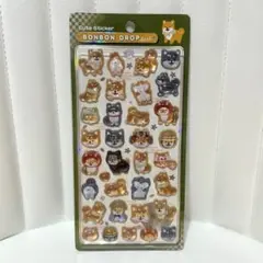 【正規品】ボンボンドロップシール 和柄 柴犬 BONBONDROP