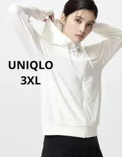 UNIQLO ユニクロエアリズムUVカットメッシュフルジップパーカー 3XL