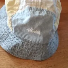 Stussy バケットハット 青・黄色