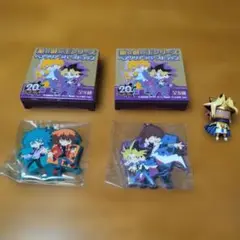 遊戯王　クリア　ラバーストラップ＆フィギュア　箱付き　新品未使用　匿名配送