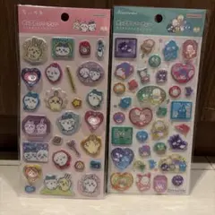ポップデコパーティー ラメきらクリスタルシール　はぴだんぶい ちいかわ