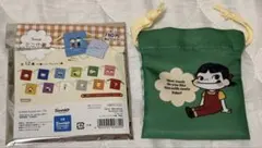 不二家ペコちゃん ミニ巾着