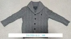 ラルフローレン　カーディガン　3T（100）