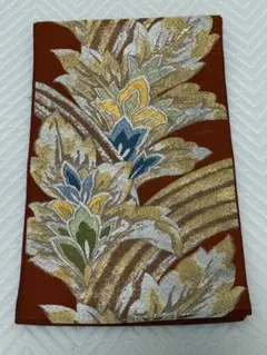 66 煌びやか！　細部のデザインが職人技！　名古屋帯 アンティーク　レア帯